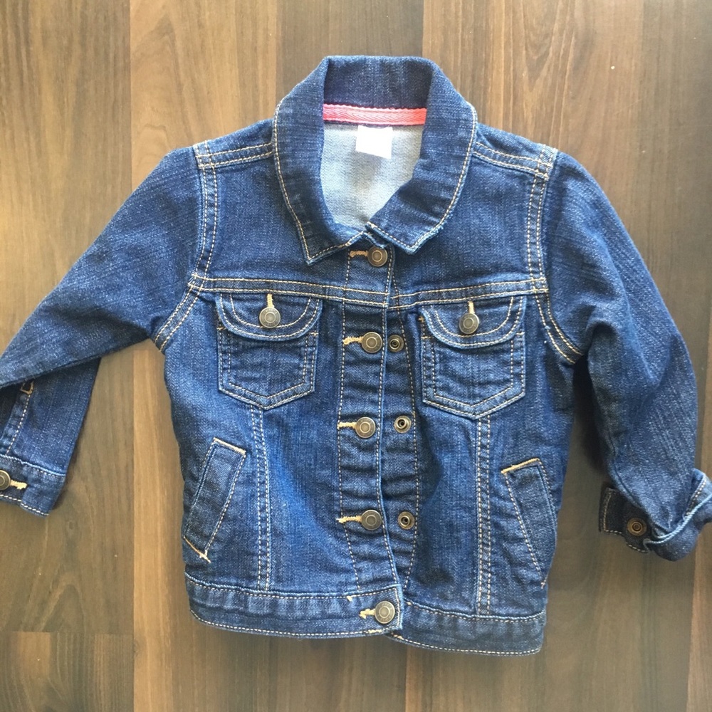 Denim jacket 18 month toddler girls